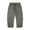 1Army Green, variant on Xijirk Women Cropped Wide Leg Casual Pants with Elastic Adjustable Tie Waist Side Pockets Lightweight Breathable Soft Loose Cut Trousers for Daily Beach Home Outdoor Loungewear,2Coffee,S