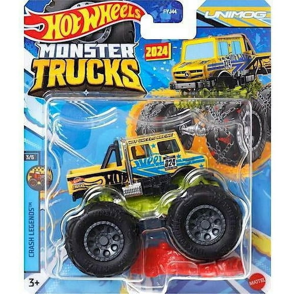 Unimog Hot Wheels Monster Trucks 1/64
