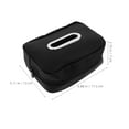 thumbnail image 2 of Hemoton Car Tissue Holder Bag Pu Tissue Box For Car Backseat Rectangle Napkin Holder Fits For Tissues Storage And Organization Dark Red, 2 of 8