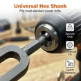 thumbnail image 4 of FHLFN717 Electric Drill Wire Twisting Tool, Heavy Duty Wire Twister Tool for Drill, 6MM Hex Shank Steel Wire Twisting Tool for Drill, Fast Tightening & Auto Trimming Twist Attachment, 4 of 9
