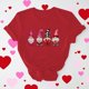 thumbnail image 2 of RKSTN Valentine Gifts Women's Valentine's Day T Shirts Oversized Crewneck Valentines Graphic Print Short Sleeve Shirt Womens Casual Solid Round Neck Plus Size Loose Fits Tee Top Summer Clothes, 2 of 8