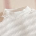 thumbnail image 6 of HCNTES Baby Girl Clothes Winter Toddler Baby Girl Outfits Long Sleeved Round Neckline Cute Applique Long Sleeved Top Fabric Applique Shorts Set 2PCS, 6 of 7