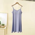thumbnail image 2 of Joau Women's Camisole Nightie Nightgown Cotton Comfy Sleeveless Chemise Sleepwear Loose Soft Pajama Sleep Dress S-XL, 2 of 5