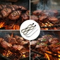 thumbnail image 6 of 2Pcs Replacement Meat Probe with 2 Probe Clips Stainless Steel Plug Temperature Probe Precise High Temperature Meat Probe Food Grade Smoker Thermometer Probe Effortless to Clean for BBQ, 6 of 7
