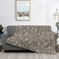 thumbnail image 2 of Yiaed Retro Bunny Print Blanket Throw Blanket Soft Cozy Flannel Blanket for Home Bed Sofa Couch Chair-60"x50", 2 of 6