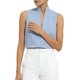 thumbnail image 1 of TaTaai Women Striped Sleeveless Shirt Casual Fashion Breathable Lightweight Non See-through Machine Washable No Fading Versatile Daily Office Wear Fashion Blouse Gift, 1 of 4