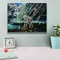 thumbnail image 4 of Epic Graffiti 'Wolfpack The New Moon' by Jan Kasparec, Canvas Wall Art, 16"x12", 4 of 8