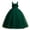 H238 Dark Green, variant on SJLDQY Flower Girls Maxi Dress Sleeveless Tulle Princess Dress Bridesmaid Wedding Pageant Party Formal Gowns