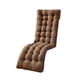 thumbnail image 5 of Cojín para sillón, cojín para chaise longue, relajante, transpirable, suave, decorativo Marrón, 5 of 9