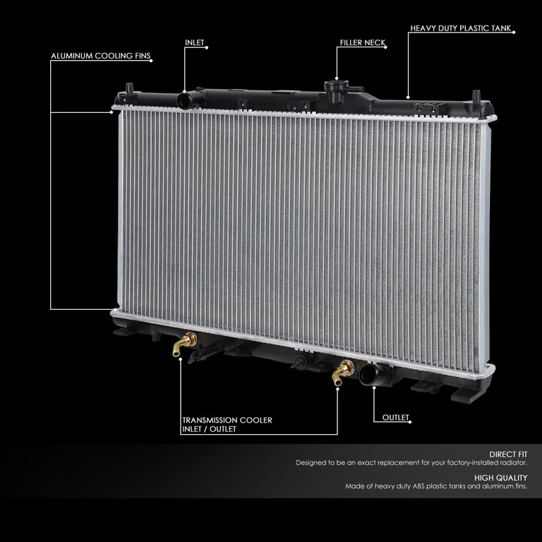 Honda CRV OEM Replacement / Performance Cooling Aluminum Radiator Honda CRV OEM Replacement / Performance Cooling Aluminum Radiator