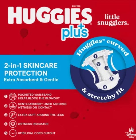 Huggies Plus Diapers Size Newborn