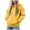 Yellow, variant on Nwiuh Boys and Girls Zip Up Hoodies Sweatshirt Casual Jacket Kids Long Sleeve Tops with Pockets (Brick Red, 18-24 Months)