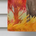 thumbnail image 4 of Carolines Treasures CK1951CHF Fall Chocolate Labrador Retriever Drapeau en Toile Taille Maison, 4 of 4