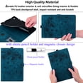thumbnail image 5 of Allytechgroup Flip Case for Apple iPad (A16) 11th Gen 11" 2025/ iPad 10th Gen 10.9" 2022, Stylish Blossom PU Leather Auto Sleep Wake Protective Pencil Holder Shockproof Case for iPad 11/ iPad 10,Green, 5 of 8