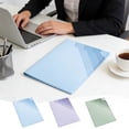 thumbnail image 1 of Yrmaups 3Pcs Multi Layer Folder for Study, Transparent A4 Test Paper Organizer, L-Shaped 6 Pocket Data Booklet for Study, Office, Home, Travel, 1 of 9