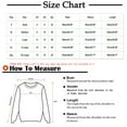 thumbnail image 3 of Xihbxyly Tops Tops for Women 2025 Women's Solid Round Neck Pleated Long Sleeve Irregular Bottom Loose T-Shirt Top Loose Tunic Tops Blouses, 3 of 4