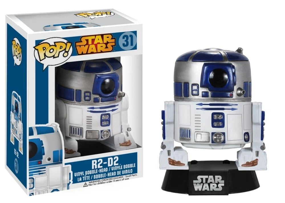 Funko Pop! Star Wars R2-D2 Bobblehead, 5 Years and Up Funko Pop! Star Wars R2-D2 Bobblehead, 5 Years and Up