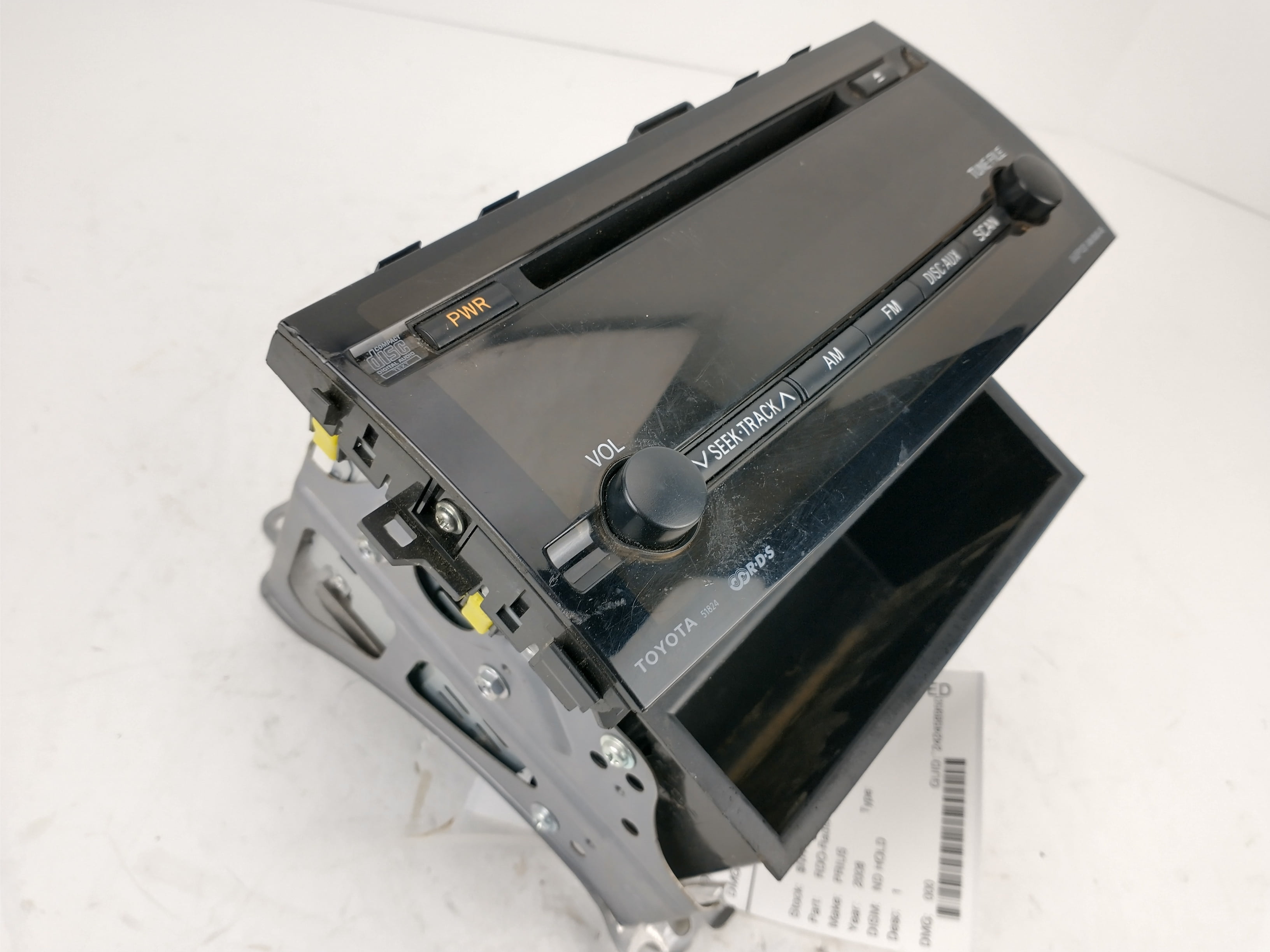Pre-Owned 06 07 08 09 Toyota Prius AM FM CD Radio Receiver OEM - Verify Specific Vehicle Fitment In Description - (Good)