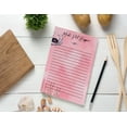 thumbnail image 4 of Inkdotpot Pack Of 2 Daily Planner List Undated Notepads, Memo Pad To-Do List Tear Off List Pad- Organizer- Scheduler- Organize Tasks (50 Sheets Each)-H2, 4 of 7