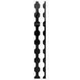 thumbnail image 6 of Ekena Millwork 47"H x 1/8"T Pontiac Adjustable Acrylic Decorative Slat Wall Panel Kit, Black (contains 16 Slats + 1 Straight Edge Starter Slat), 6 of 11
