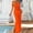 Orange, variant on Swimsuit Cover Up for Women Plus Size Short Sleeve V Neck Drawstring Waist-Cinching Crochet Beach Coverups Beach Vacation Swimwear Cover-up Dress White S