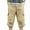 Khaki, variant on DAETIROS Cargo Shorts for Men,Fashion Casual Solid Cotton Mens Shorts with Pockets on Clearance Khaki Size M-5XL