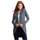 thumbnail image 1 of Suéter Cárdigan Abierto Marled Aeropostale Azul Pequeño, 1 of 2