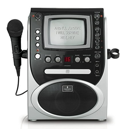 Singing Machine STVG-519 CDG Karaoke Player (Best Karaoke Player For Mac)