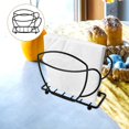 thumbnail image 4 of Queilt Paper Napkin Holder Black Napkin Holder Napkin Holder for Paper Napkins Disposable Napkin Holder Cocktail Napkin Holder Ferroalloy Coffee Napkin Box, 4 of 5