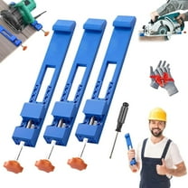 Adjustable Cutting Machine Base Guide for Circular Saw, Innovative Clamp Circular Saw Milling Positioning Guide, New Precision Wood Cutting Accessory for Milling Tasks and DIY Enthusiasts(3PC)
