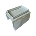 thumbnail image 2 of Vnanda 5 Pockets TV Remote Control Holder Couch Sofa Tray Armrest Organiser Oxford Chair Couch Caddy Sofa Armrest Bag Bedside Storage Hanging Organiser, 2 of 7