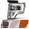 thumbnail image 3 of Faros delanteros ANZO USA Ford F-150 09-14 Halógeno Cromado, 3 of 9