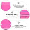 thumbnail image 3 of 5Pcs Clear Shoe Boxes Stackable Sneaker Containers For Living Room Storage, 3 of 8