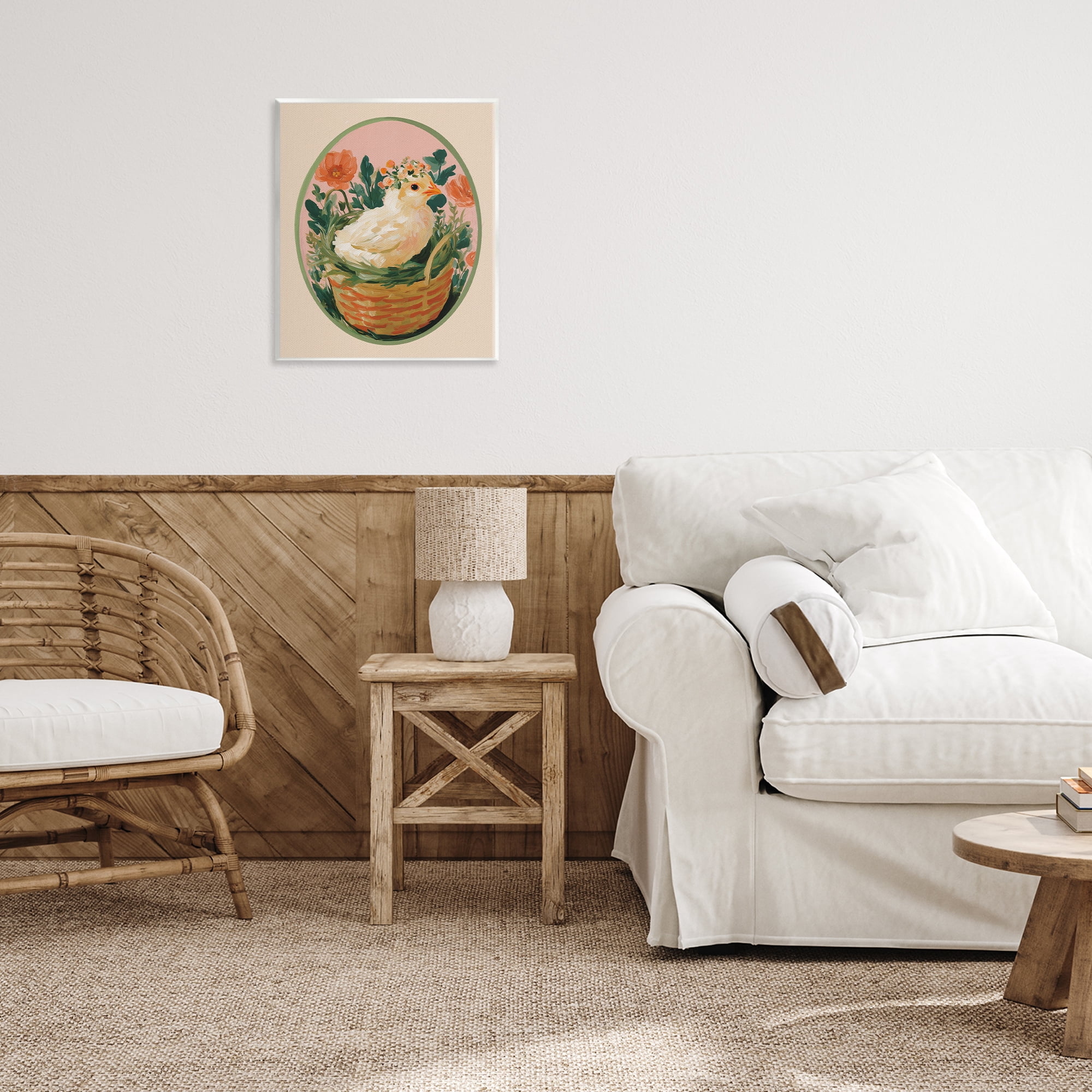Stupell Industries Bloom Nest Chick Wall Plaque Art, design by Yen