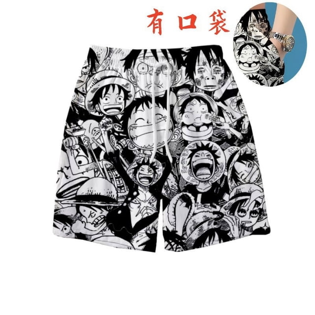 Los pantalones cortos de verano son sueltos y cómodos para dormir en casa, pantalones con estampado de dibujos animados, pijamas, pantalones casuales