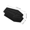 thumbnail image 2 of SOPOTUTU Realistic Black Coffin Prop for Haunted House Decoration and Table Display, 2 of 8
