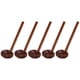 thumbnail image 1 of Utensilios De Madera, 5 Cucharas De Madera, Peso Ligero, Mango Resistente Para Regalos Para El Hogar Para Restaurante OTVIAP Con agujeros, 1 of 8