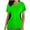 Green, variant on Njoeus Women V-Neck Scrub Top Basic Workwear Loose Short Sleeve Scrub Tops with 2-Pocket S-XXL