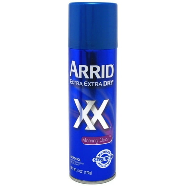 ARRID XX AntiPerspirant Deodorant Spray, Morning Clean 6 oz (Pack of 2