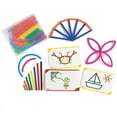 thumbnail image 1 of Junior Geostix - 200 Bâtons de Construction Multicolores - 30 Cartes d'Activité Double Face, 1 of 4