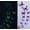 Violet, variante sur UHUSE Autocollant Lumineux simulation Papillon 3D Tridimensionnel