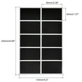 thumbnail image 2 of Unique Bargains Chalkboard Labels Blackboard Stickers 40x60mm No Word with Chalk Marker Count 200, 2 of 5