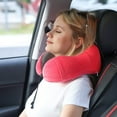 thumbnail image 6 of Memory Foam Neck Pillow with 360-Degree Head Support Lightweight Comfortable Travel Airplane Pillow with Storage Bag for Sleeping, Traveling,Car, Train, Bus and Home Use, 6 of 16