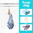 thumbnail image 5 of OUNONA  Multifunctional Storage Rack Bathroom Hanging Organizer Towel Racks, 5 of 8