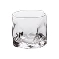 thumbnail image 1 of Vasos de whisky irregulares y retorcidos, base gruesa de 10.5 oz, cristalería for whisky y cócteles., 1 of 6