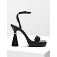 thumbnail image 2 of Women's Y2K Inspired Platform Heeled Sandals With Geometric Heel, 2 of 8