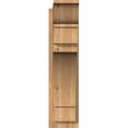 thumbnail image 2 of Ekena Millwork 8"W x 24"D x 32"H Merced Rough Sawn Traditional Outlooker, Western Red Cedar, 2 of 4