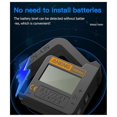 thumbnail image 3 of 168Max Digital Lithium Battery Tester Capacity Test Checkered Load Analyzer Display Check AAA AA Button Cell, 3 of 5