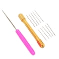 thumbnail image 4 of Doll Hair Root Holder Tools, Comfortable Grip Doll Hair Rooting Tools Smoothing Surfaces Alloy Handle  for DIY Shop, 4 of 8