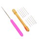 thumbnail image 5 of Herramientas para enraizar el cabello de muñeca herramientas para sujetar la raíz del cabello de muñeca  de aleación punzón de agarre cómodo para uso doméstico ANGGREK Otros, 5 of 8
